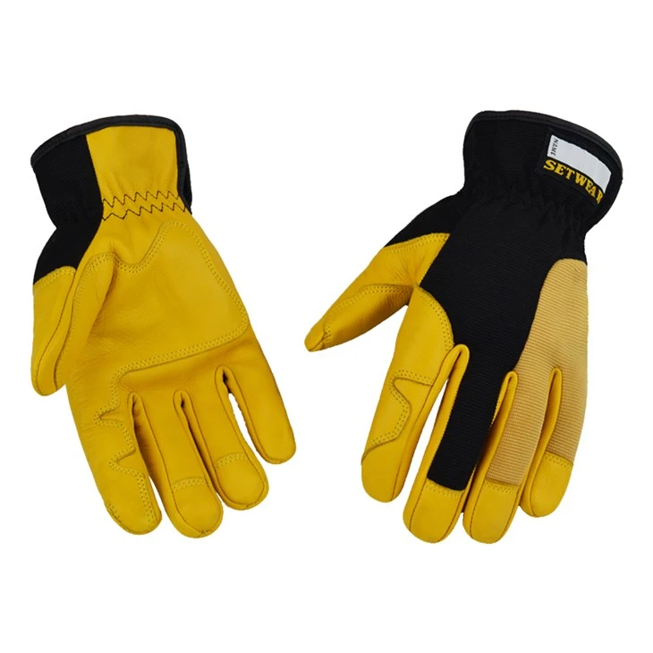 High Quality Leather Work Gloves